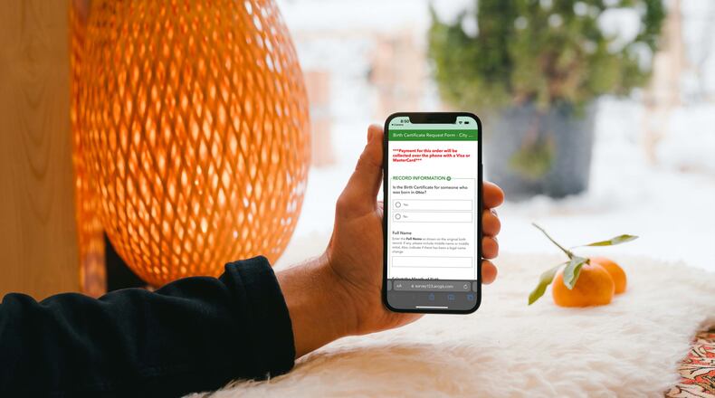 The City of Hamilton can process birth certificate orders for anyone who was born in the State of Ohio. Order ahead with the city and save time. CONTRIBUTED