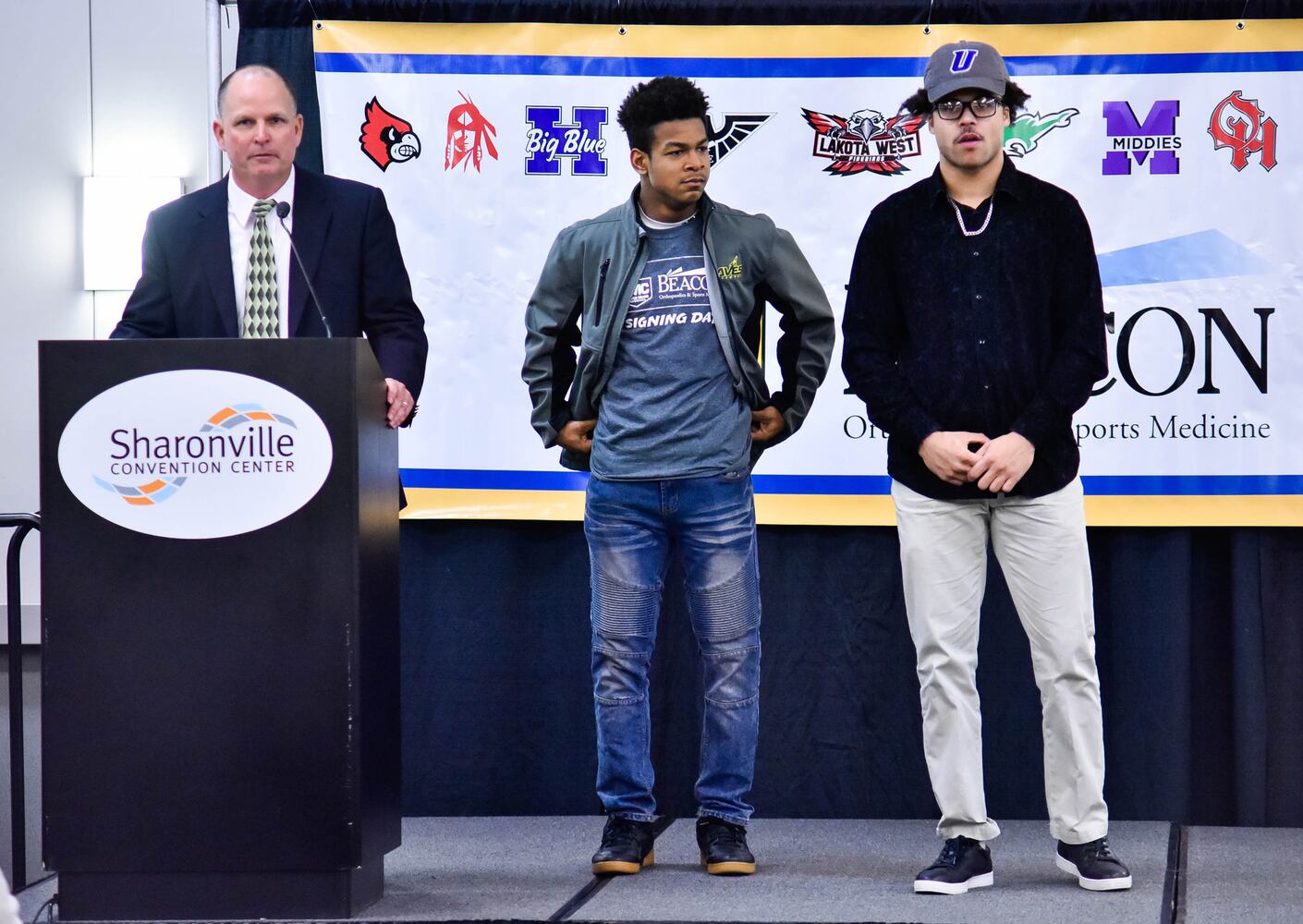 GMC football signing day ceremony