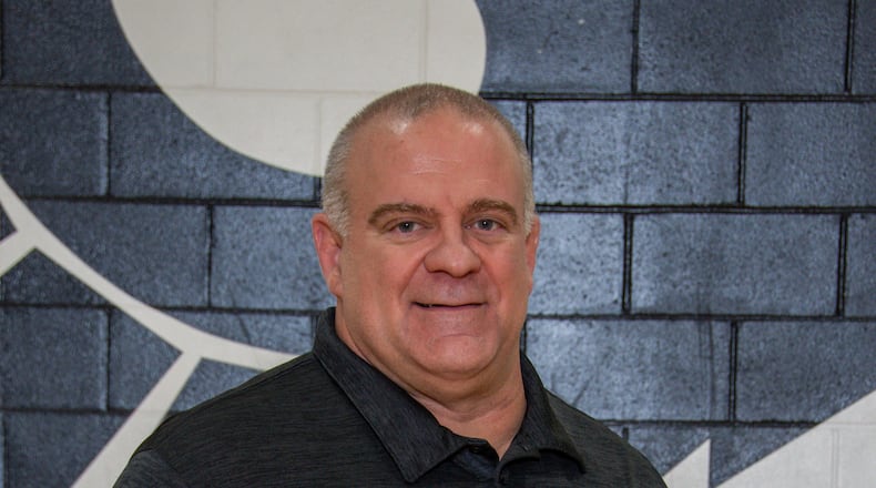 Lakota East boys wrestling coach Bryan Pennix recently earned his 200th coaching victory. CONTRIBUTED PHOTO