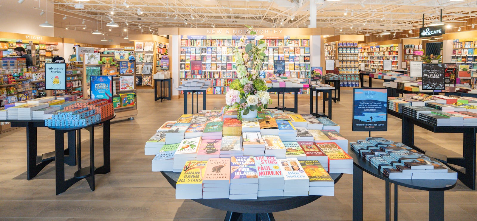 The new Barnes & Noble in Bridgewater Falls will feature the company's new design that features better display space for books, similar to this one at a new store that opened recently in the Colonial Palms Plaza in Miami, FL. BARNES & NOBLE/CONTRIBUTED