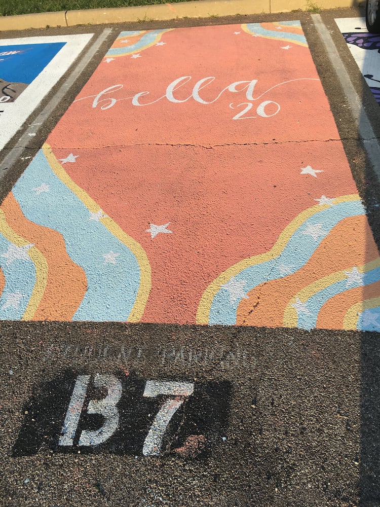 parking lot spaces