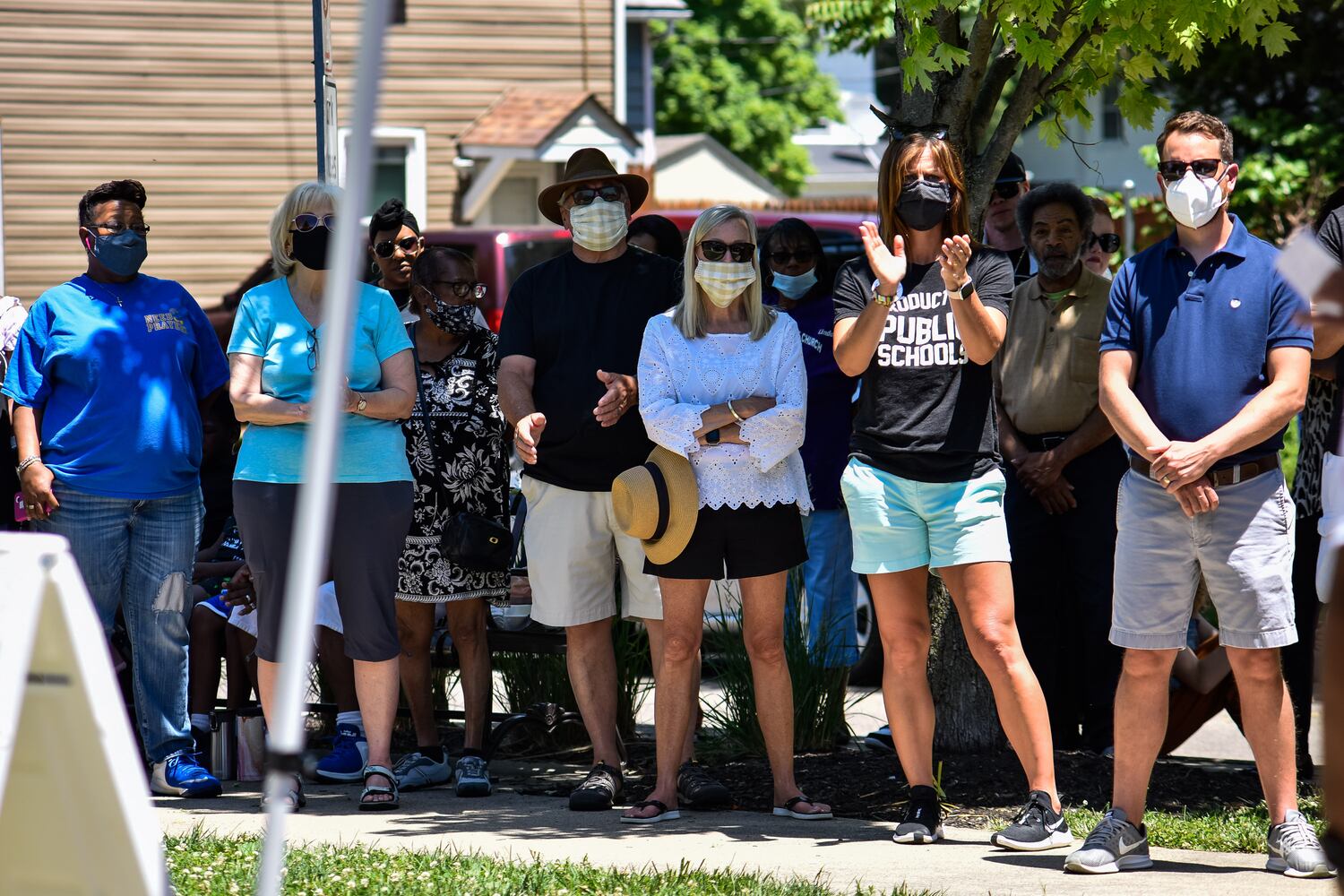 Prayer Vigil held at Bailey Square in Hamilton