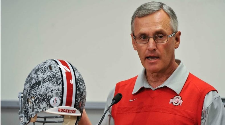 Jim Tressel. Getty Images