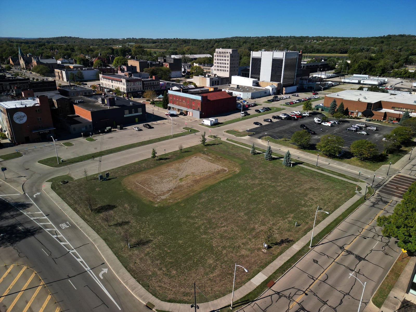 The Swallen's lot is one of five sites chosen in a recent call for developers by the city of Middletown. NICK GRAHAM/STAFF