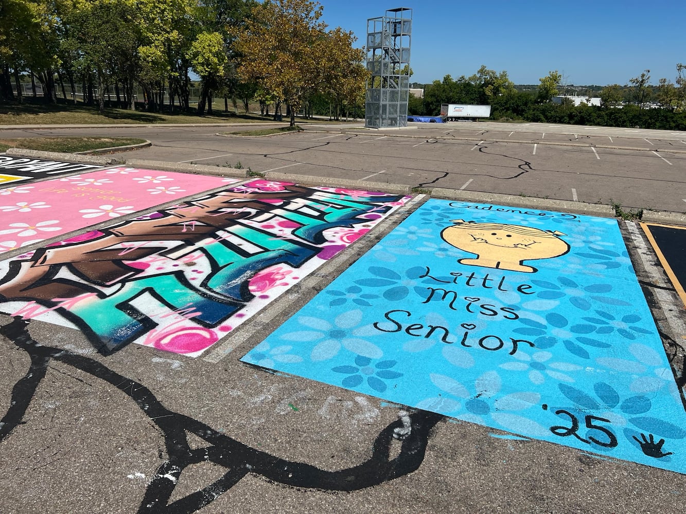 Fairfield high school senior parking spaces