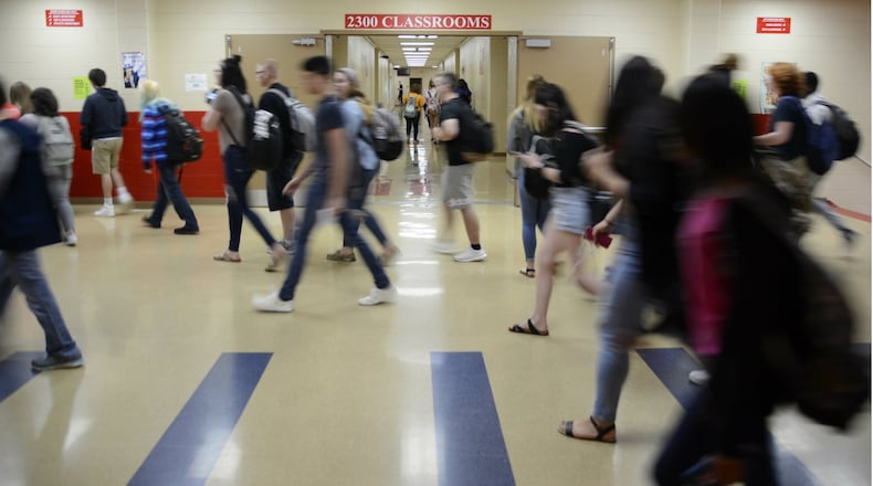 Drug and alcohol use is down among the 3,380 surveyed Fairfield junior high and high school students. MICHAEL D. PITMAN/STAFF