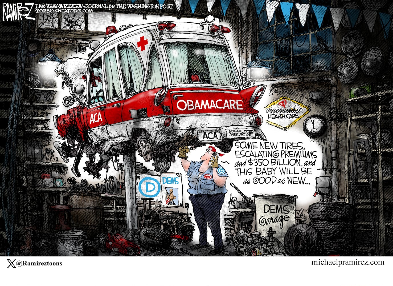 CARTOONS: Michael Ramirez, Nov. 10, 2025