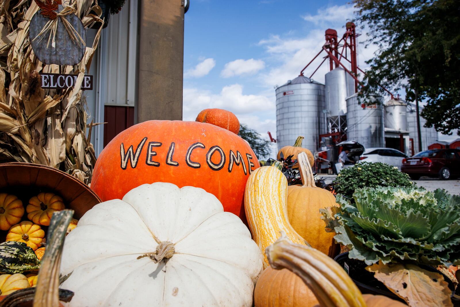Garver Family Farm will have their Harvest Fest on Saturday and is expanding with addition of the new building opening at the beginning of 2024 that will have a bakery, bistro, wine bar and more. NICK GRAHAM/STAFF