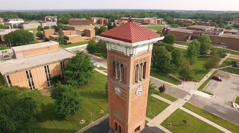 A view of the Central State University campus in Wilberforce. TY GREENLEES/STAFF