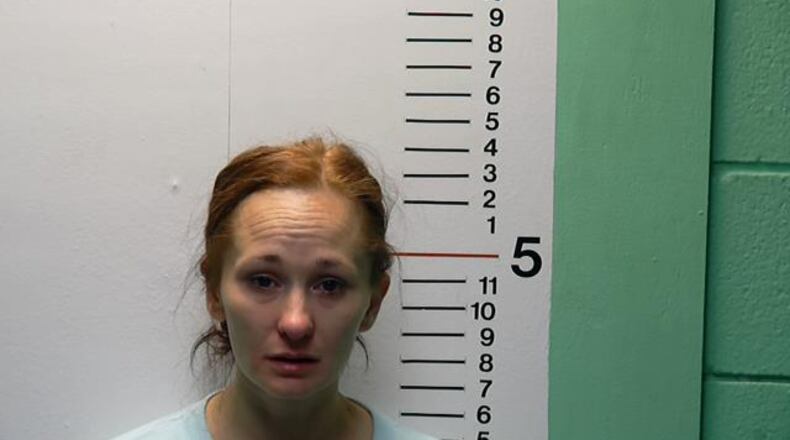 Brittany Gaba, 33, of Middletown, was charged with robbery today after she allegedly stole a woman's purse Saturday. MIDDLETOWN POLICE
