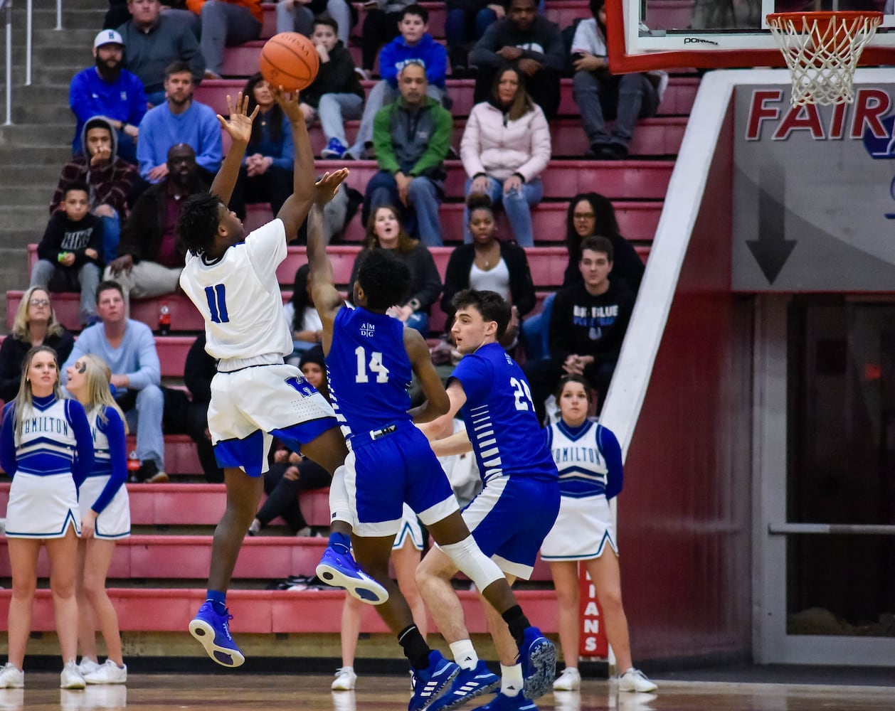 Hamilton vs St. Xavier Division 1 boys basketball