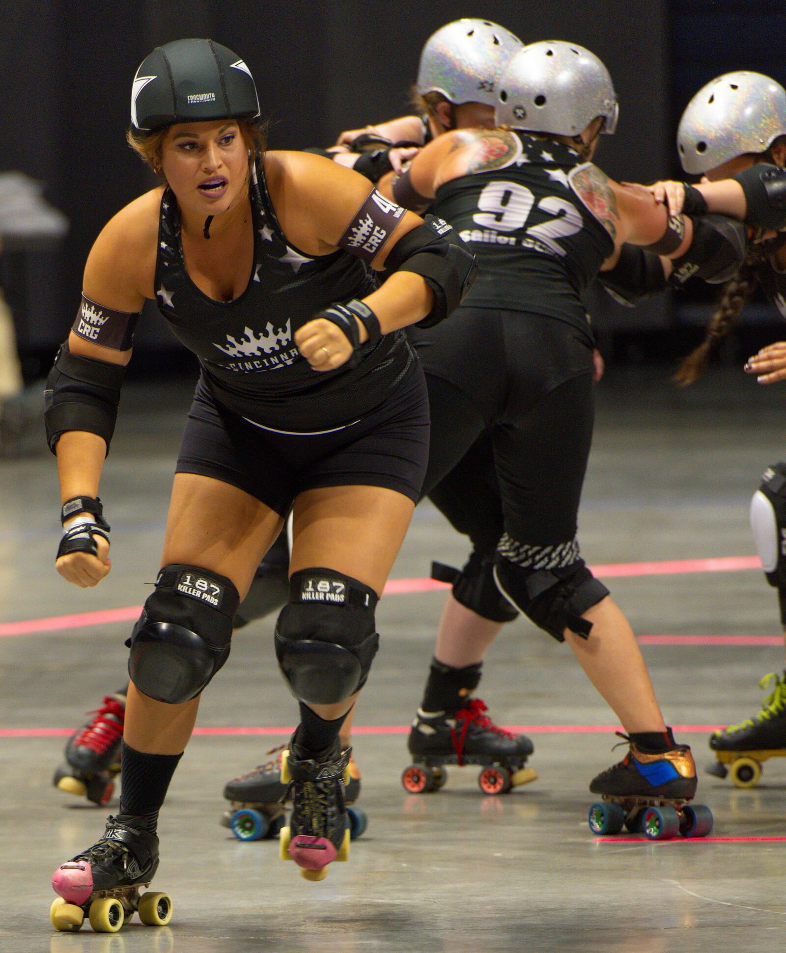 Cincinnati Rollergirls will talk about their passion for roller derby during Fitton Center’s Celebrating Self speaker series season finale at 11:30 a.m. April 3. CONTRIBTUED
