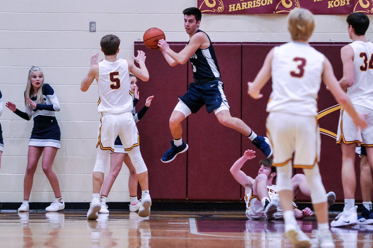 Ross vs Edgewood basketball
