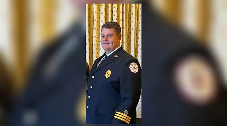 Brian Wright has been chosen as the next fire chief for the city of Middletown. PROVIDED.