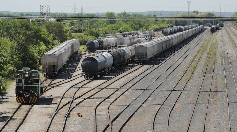 Gov. Mike DeWine recently asked the Ohio Rail Development Commission to engage with Amtrak to determine the feasibility and cost of the routes identified in the Amtrak “Connects US” proposal. That proposal includes a 3C+D route of Cleveland to Columbus to Cincinnati via Dayton and a stop in Springfield in Clark County. MARSHALL GORBY\STAFF