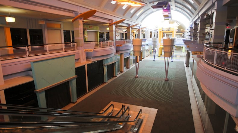 A team of Cincinnati real estate brokers is turning every stone to find a new use for the 90-acre mega mall now known as Forest Fair Village. The mall, which sits on the Fairfield/Forest Park line has sat mostly empty for more than a decade. GREG LYNCH/STAFF