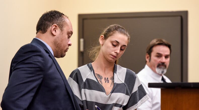 Sarah Fryman is charged with one count of conspiracy to commit aggravated murder.