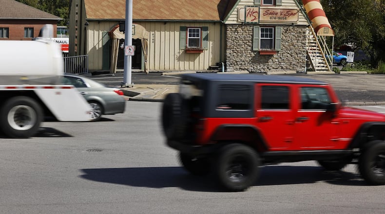 The city of Fairfield has agreed on Monday, Sept. 27, 2021, to purchase the former Head Shed Salon at the corner of Dixie Highway and Seward Road to make way for an expected widening of that intersection. The city is agreeing to pay $250,000 for the property. NICK GRAHAM/STAFF
