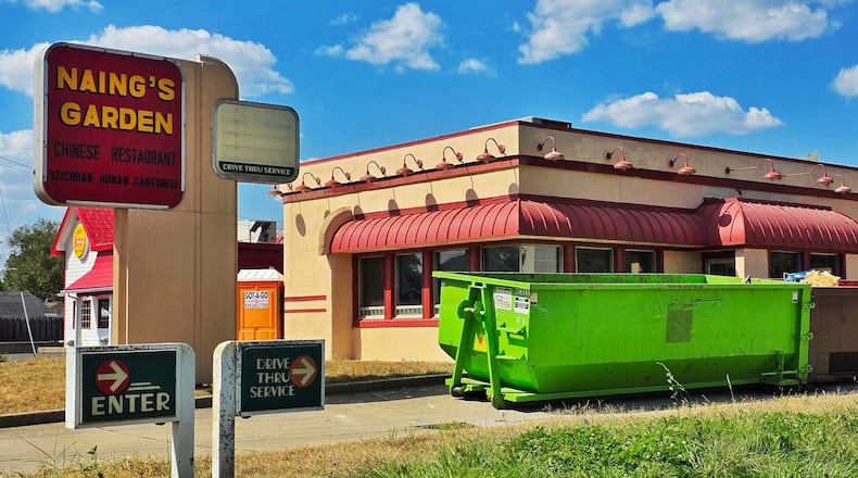 The former Naing's Garden at 2021 N. Verity Parkway, which occupied the space for 35 years, closed Aug. 14. Middletown's second dispensary will take its place. NICK GRAHAM/STAFF