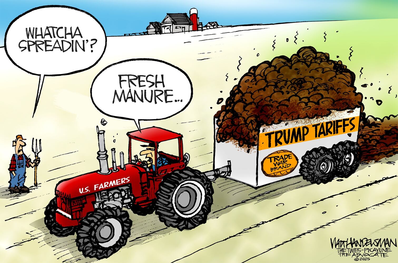 CARTOONS: Walt Handelsman, March 8, 2025