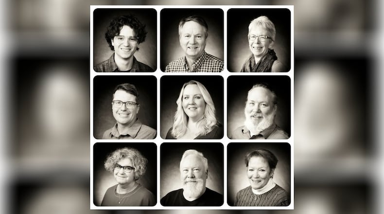 Meet your Journal-News reporting staff as of November 2022: From left to right, first row: Avery Kreemer, Rick McCrabb and Amy Burzynski; Second row: Nick Graham, Mandy Gambrell and Mike Pitman; Third row Lauren Pack, Michael Clark and Denise Callahan. NICK GRAHAM/STAFF