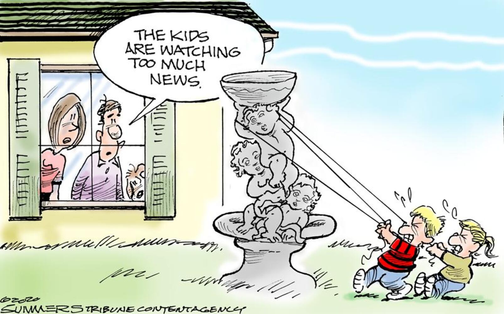 Week in cartoons: Black Lives Matter, Bill Barr and more