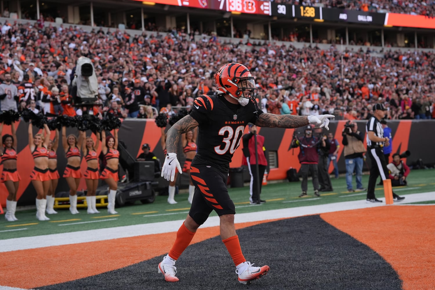 Cardinals Bengals Football