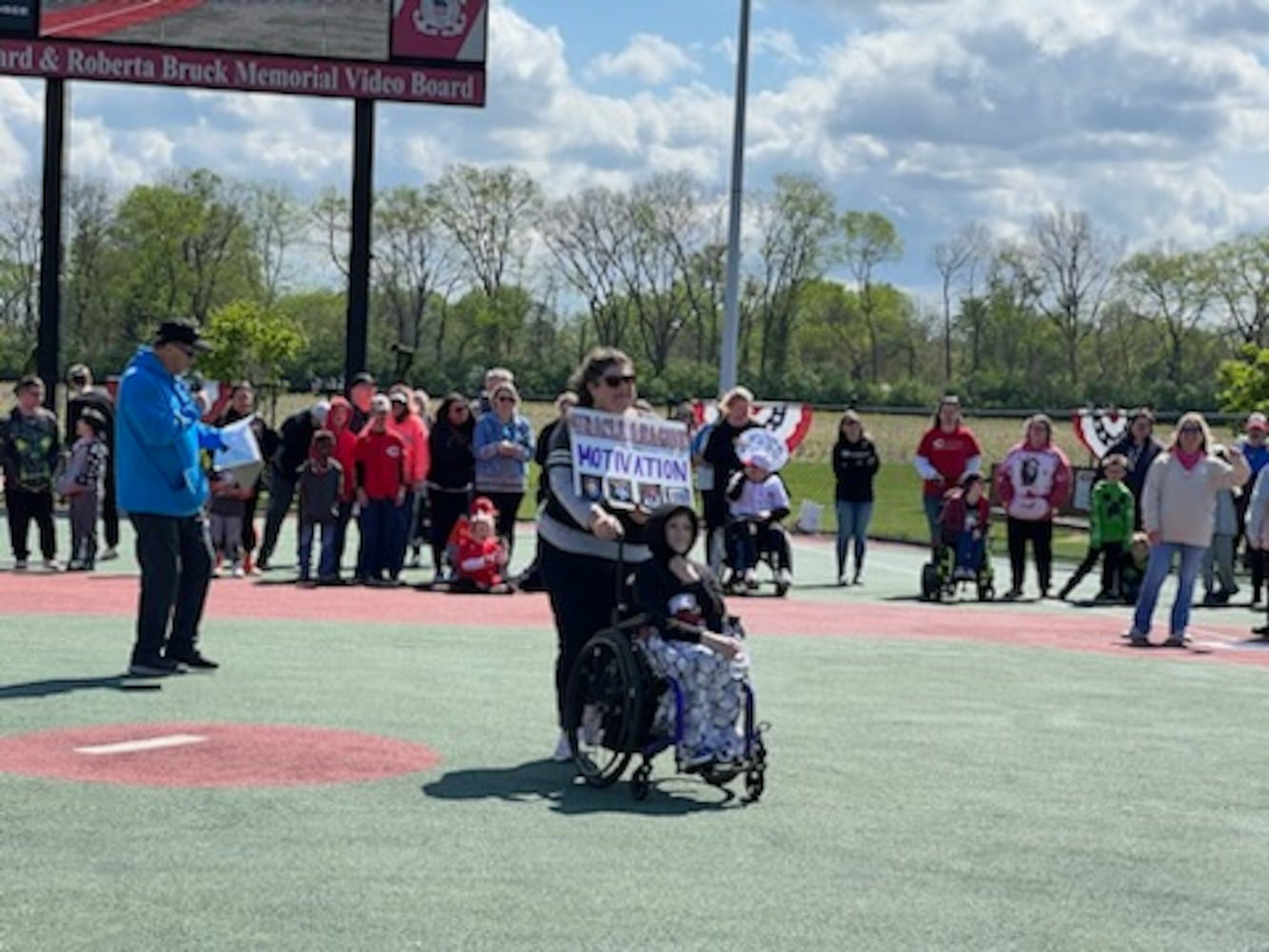 Nuxhall fields parade and opening day