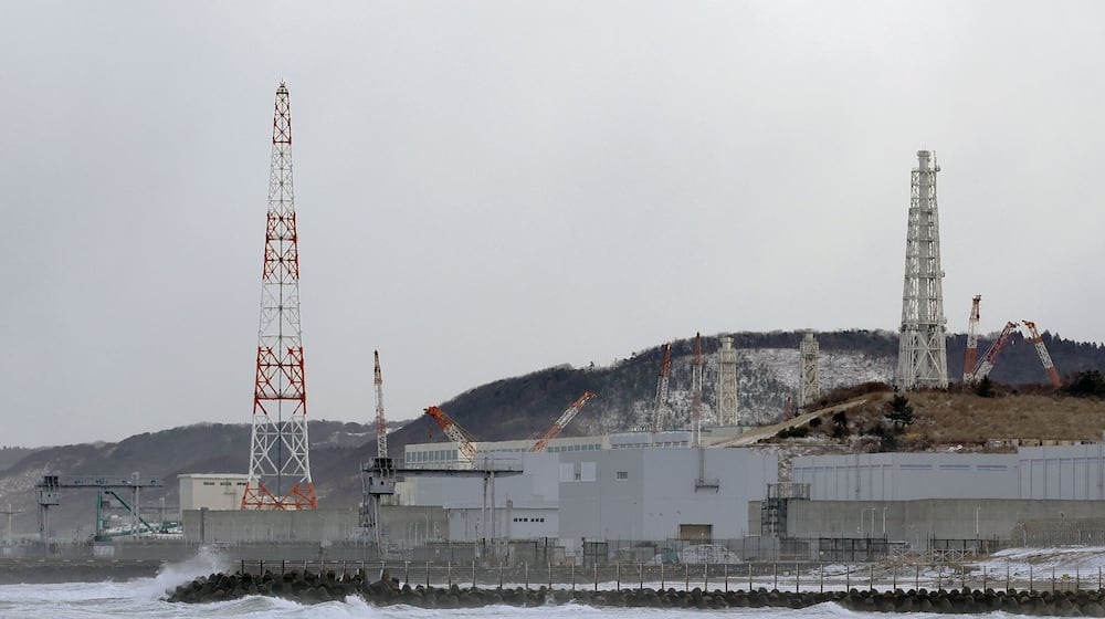 The Tokyo Electric Power Company Holdings Inc.'s Kashiwazaki-Kariwa nuclear power plant is seen in Kashiwazaki, Niigata prefecture, Japan, Wednesday, Jan. 21, 2026. (Chiaki Ueda/Kyodo News via AP)