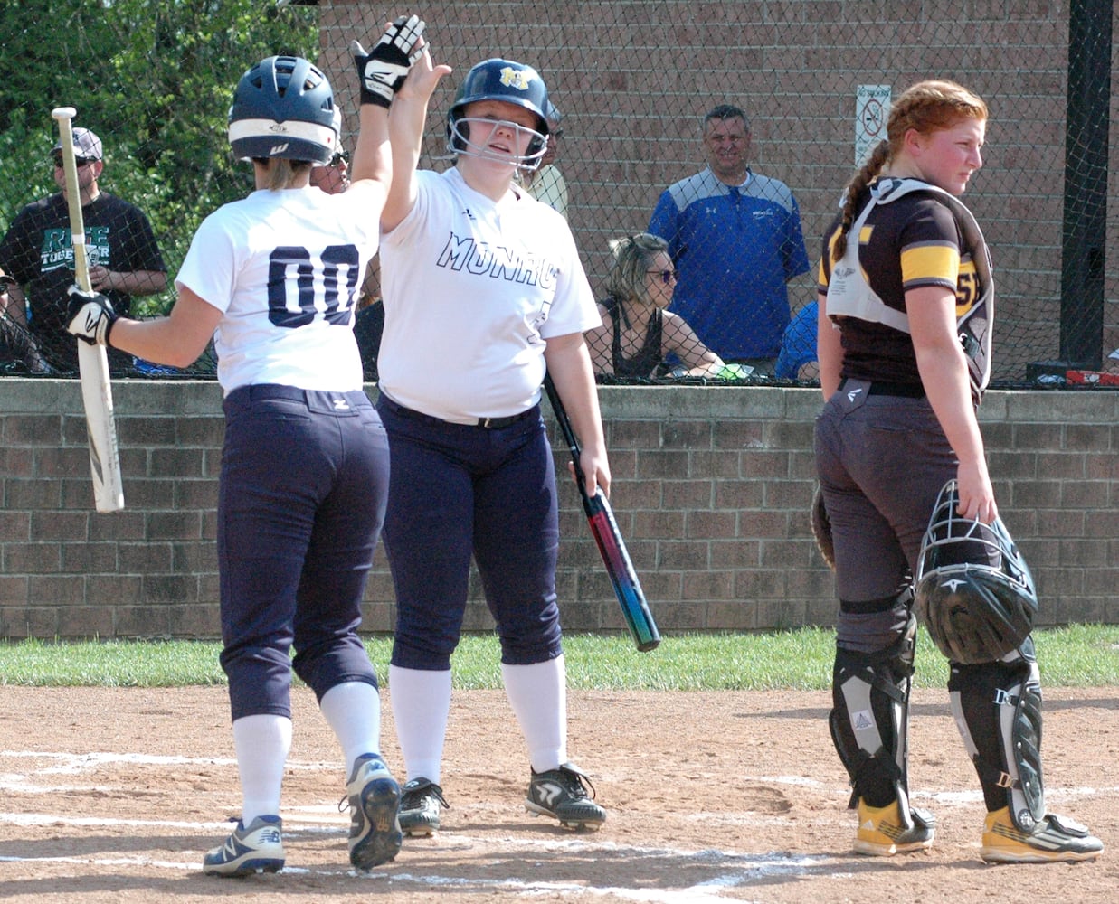 PHOTOS: Monroe Vs. Springfield Shawnee Division II District High School Softball