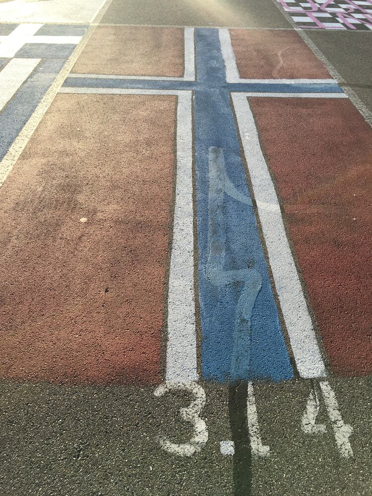 Lakota West senior parking spaces