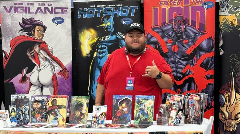 Middletown Comic Expo will be 11 a.m. to 8 p.m. Sept. 14 inside Johnston Hall at Miami University Middletown. Pictured is Tony Klapper. For more information, visit middletowncomicexpo.com. CONTRIBUTED