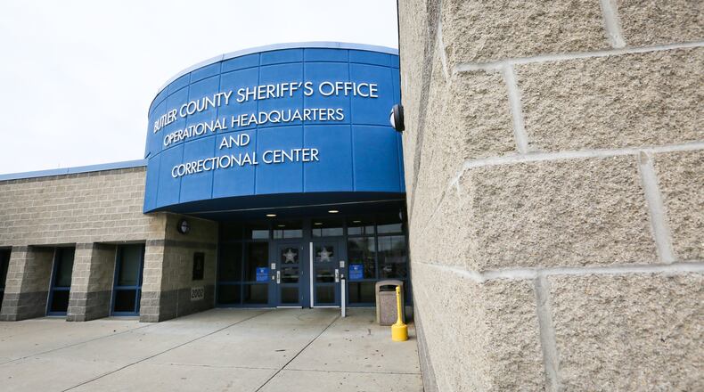 Butler County Jail on Hanover Street in Hamilton. GREG LYNCH / STAFF