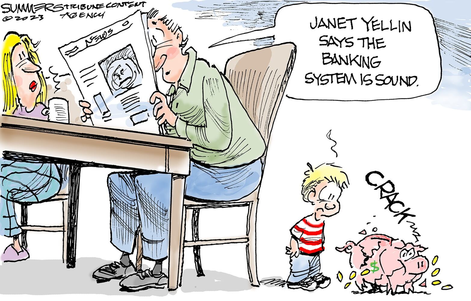 WEEK IN CARTOONS: Trump indictment, school shooting and more