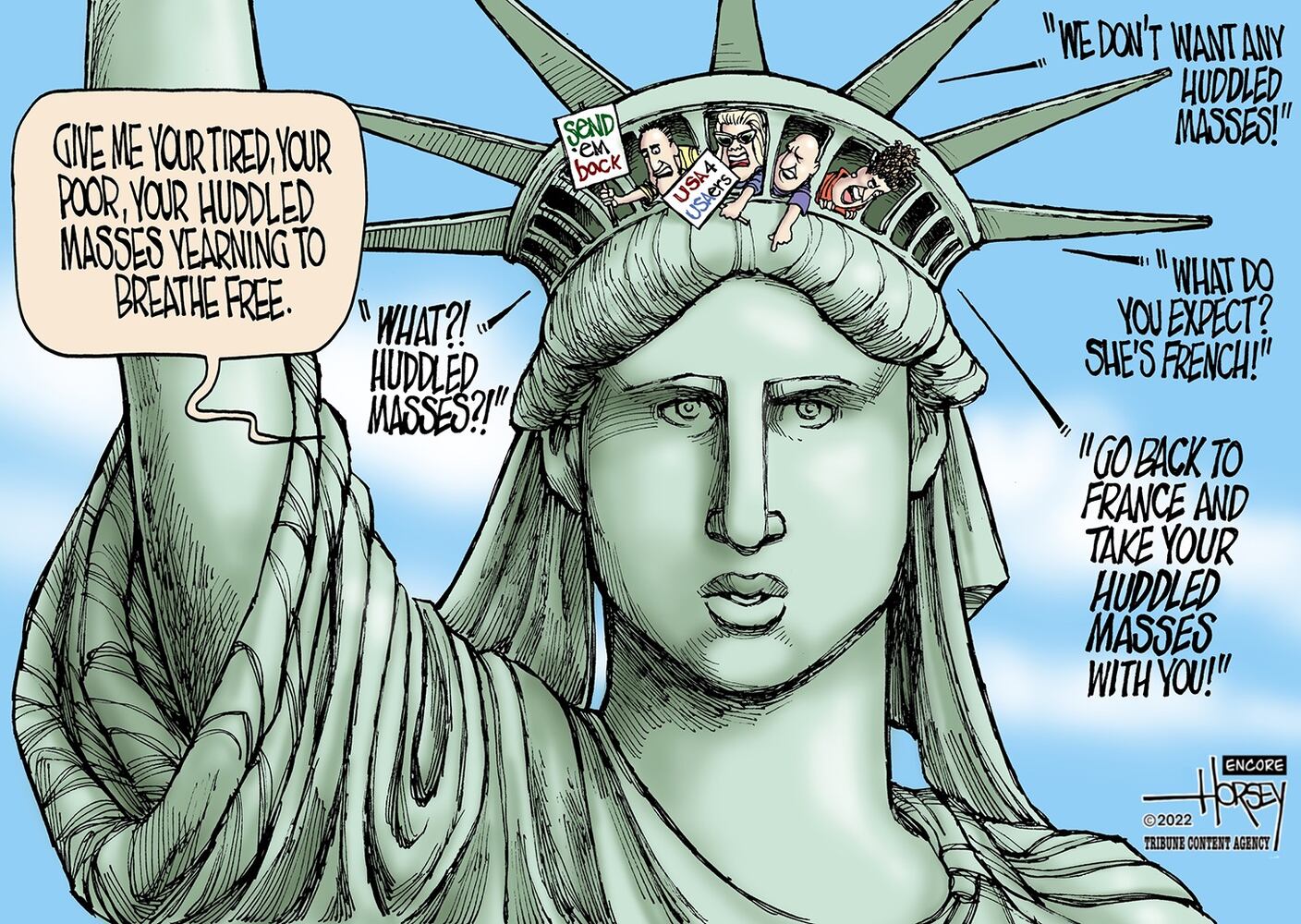 WEEK IN CARTOONS: Busing migrants, Trump, Biden and more