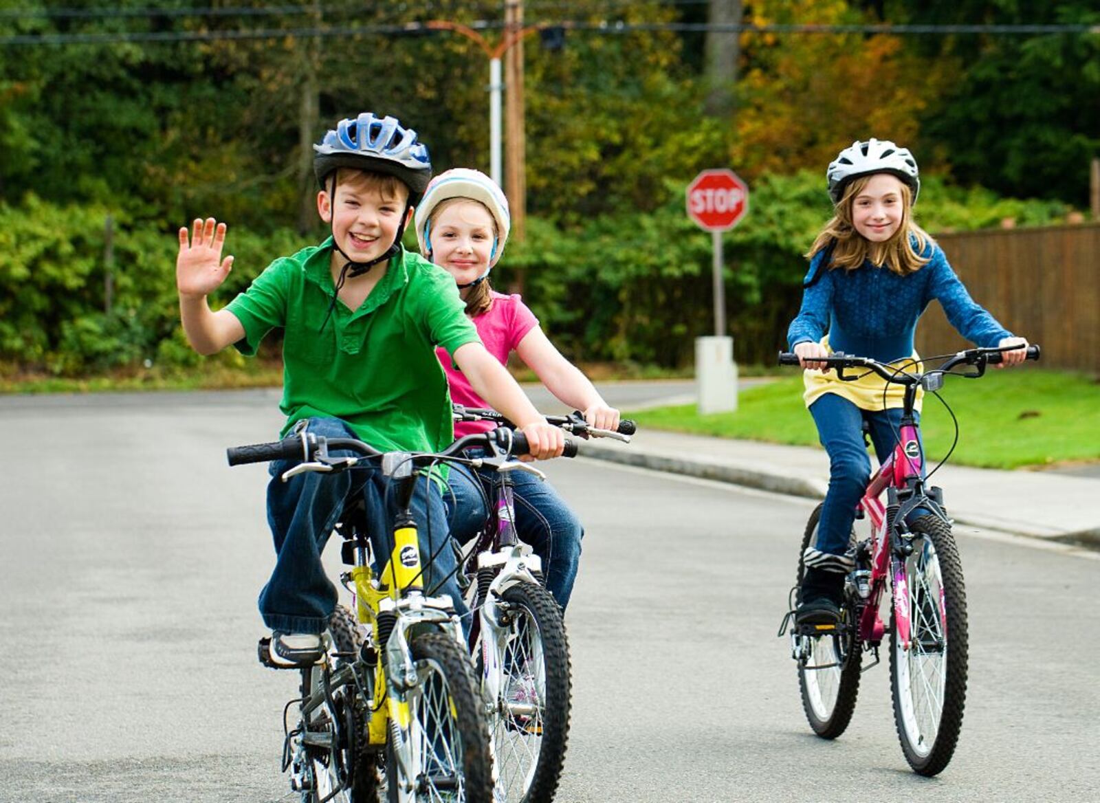 A new bill might require kids under the age of 16 to wear bicycle helmets.