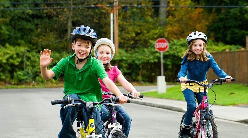 Middletown planning bike helmet giveaway from 9 to 11 a.m. at the Main Street entrance to the Middletown City Building in memoriam to Cain Adkins, a fourth-grader who was tragically killed in a bicycle accident. FILE PHOTO