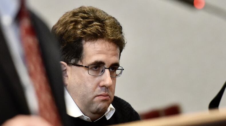 Tracey Abraham, a substitute teacher accused of fondling himself in a classroom, appeared at a hearing on Thursday, March 21, 2019. NICK GRAHAM / STAFF