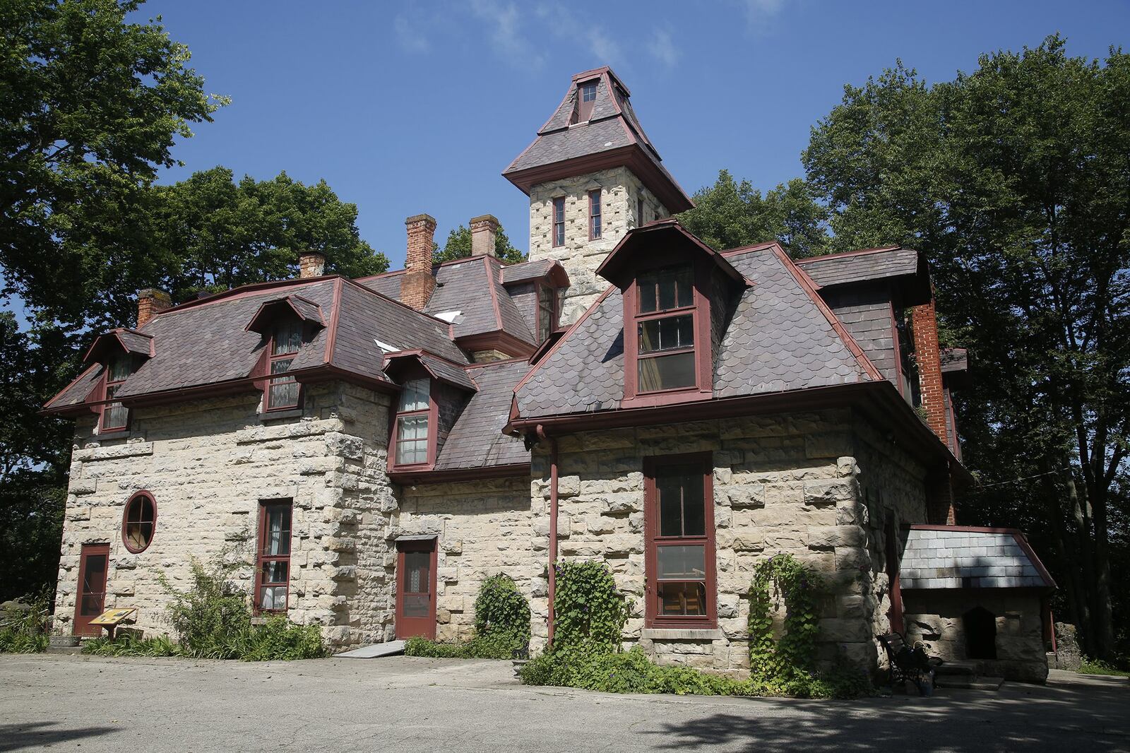 Mac-A-Cheek was built by Abram Sanders Piatt, a farmer and soldier in the Civil War. He and his brother, Donn Piatt, built a pair of homes in West Liberty called the Piatt Castles. LISA POWELL / STAFF