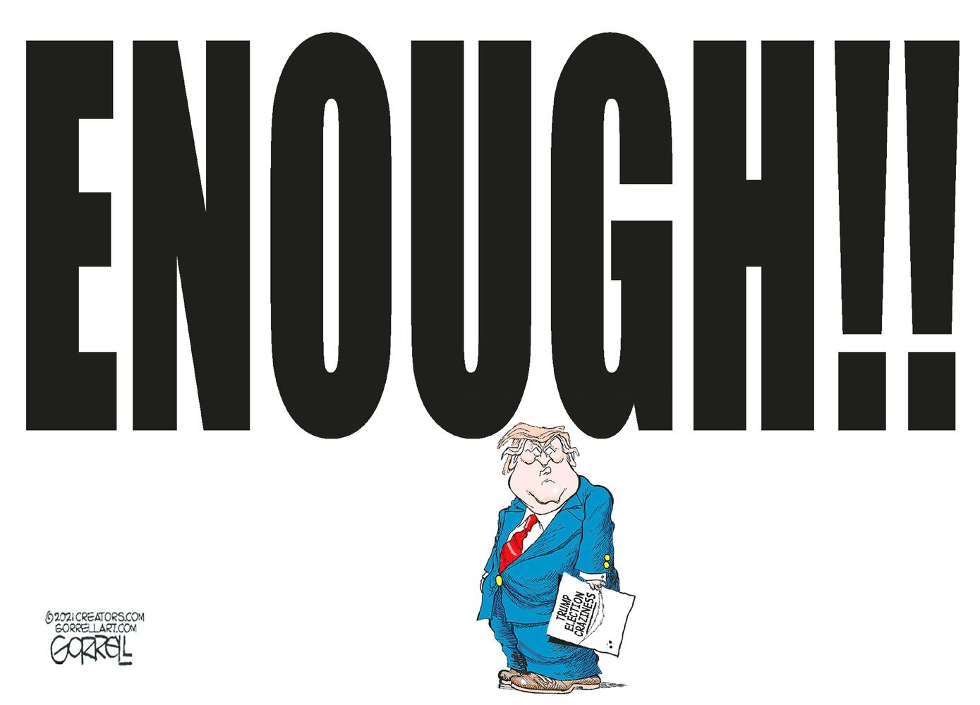 Week in cartoons: Georgia election, Capitol riots and more