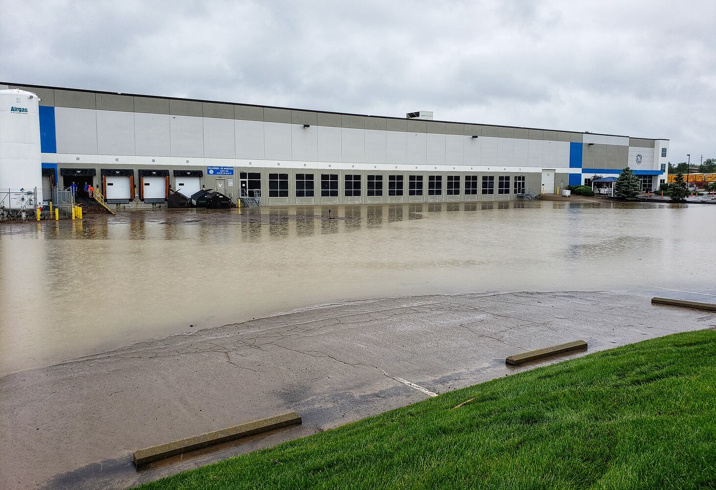 West Chester businesses evacuated due to high water