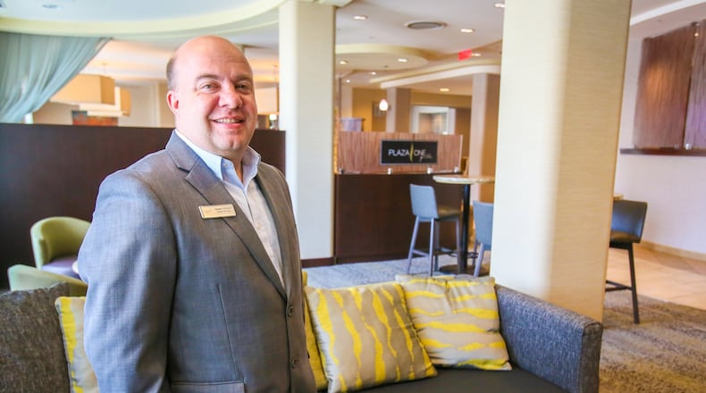 Former Courtyard by Marriott General Manager Shawn Stidham is the new vice president of sales for the Butler County Visitors Bureau. GREG LYNCH/STAFF ORIGINAL