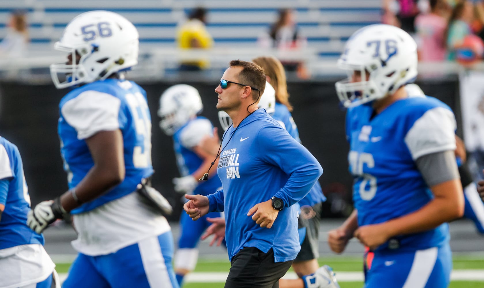 Hamilton Big Blue Football beats Anderson