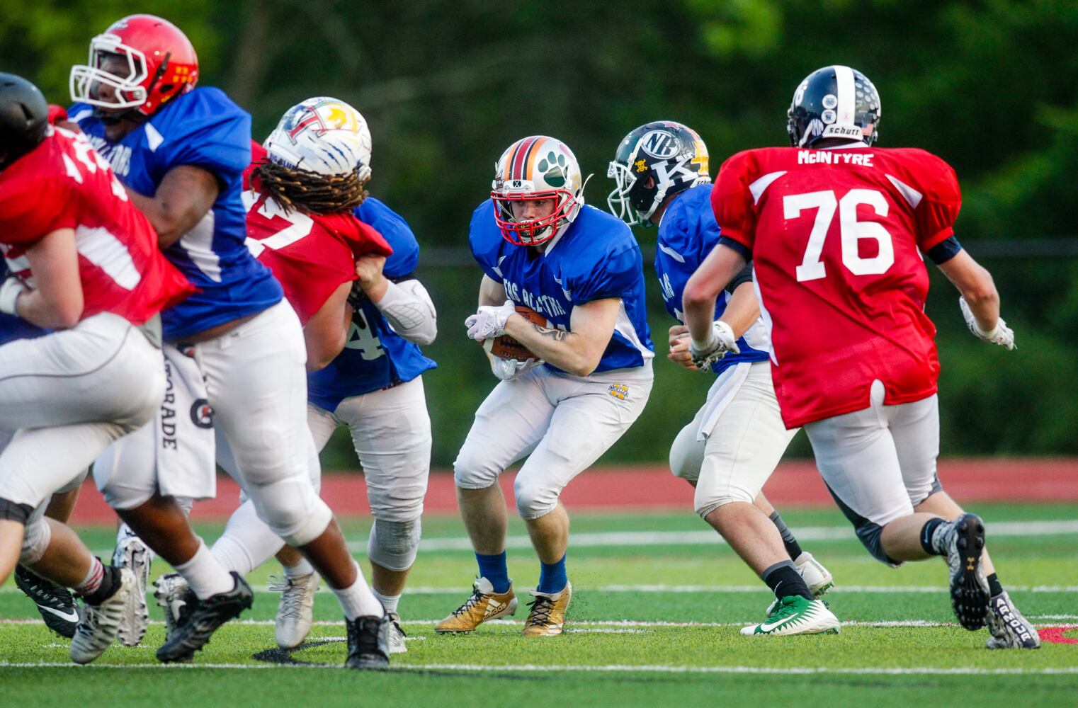 East West allstar football game