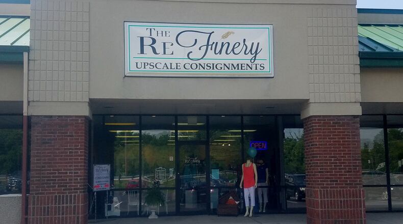 The ReFinery Upscale Consignment recently opened at 4887 Smith Road in West Chester Twp. offering women s clothing, accessories, such as handbags, shoes and jewelry, and home decor. It specializes in hand-painted furniture and wedding apparel. CONTRIBURED