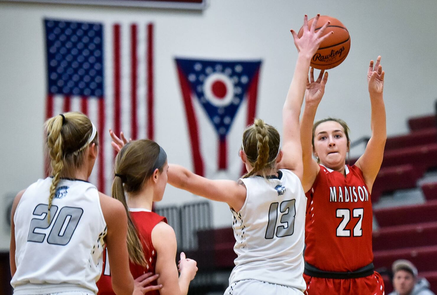 Madison vs Valley View girls sectional basketball