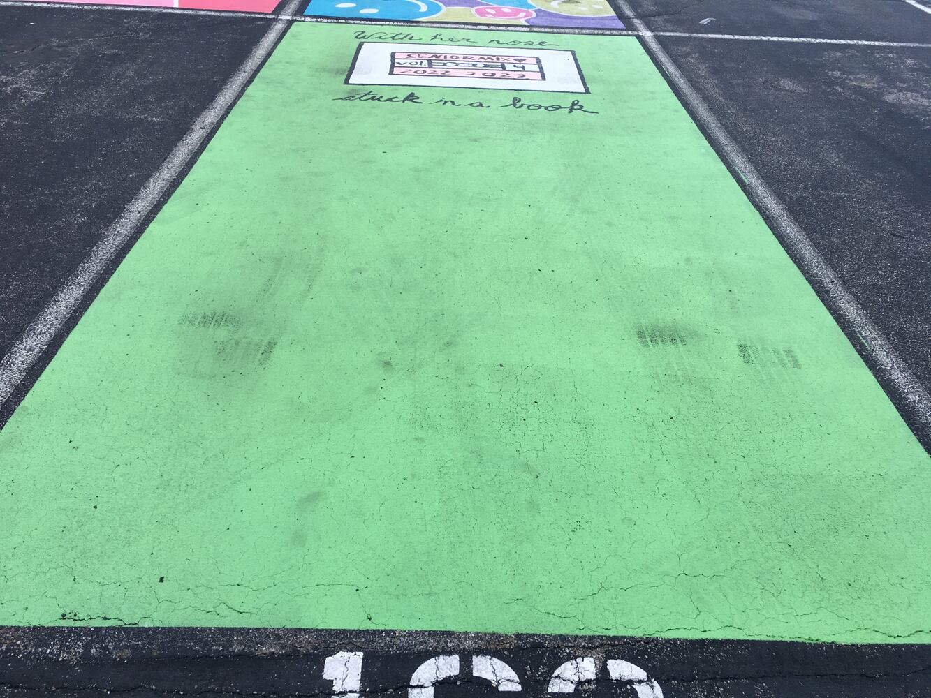 Ross senior parking lot spaces