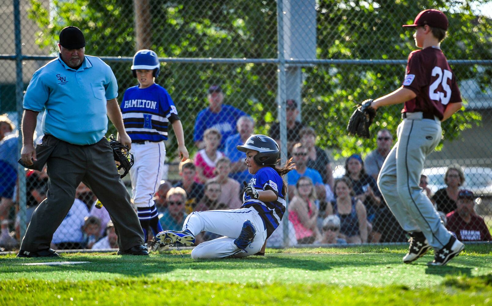 Hamilton West Side vs Lebanon Little League