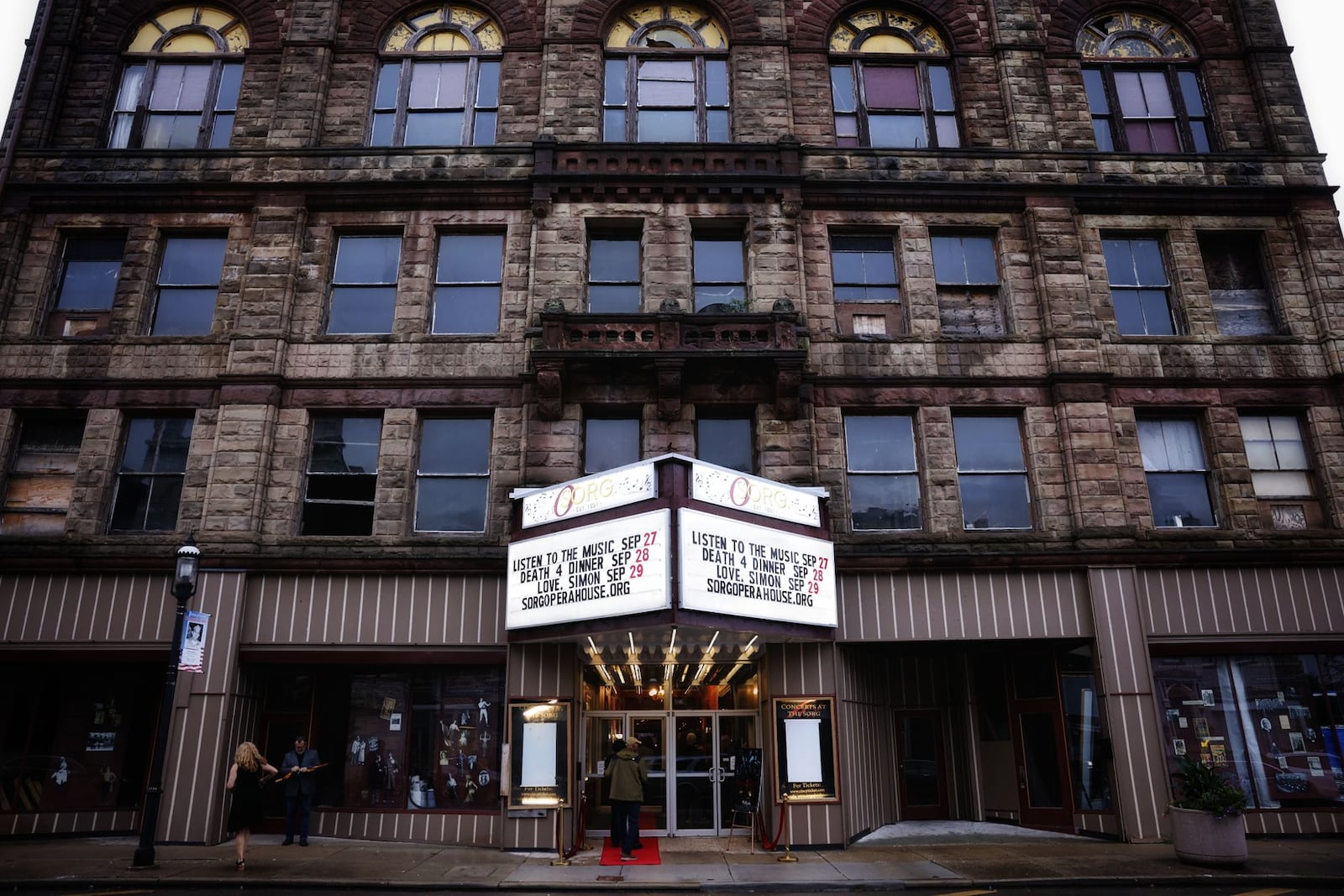 The historic Sorg Opera House in Middletown. NICK GRAHAM/STAFF