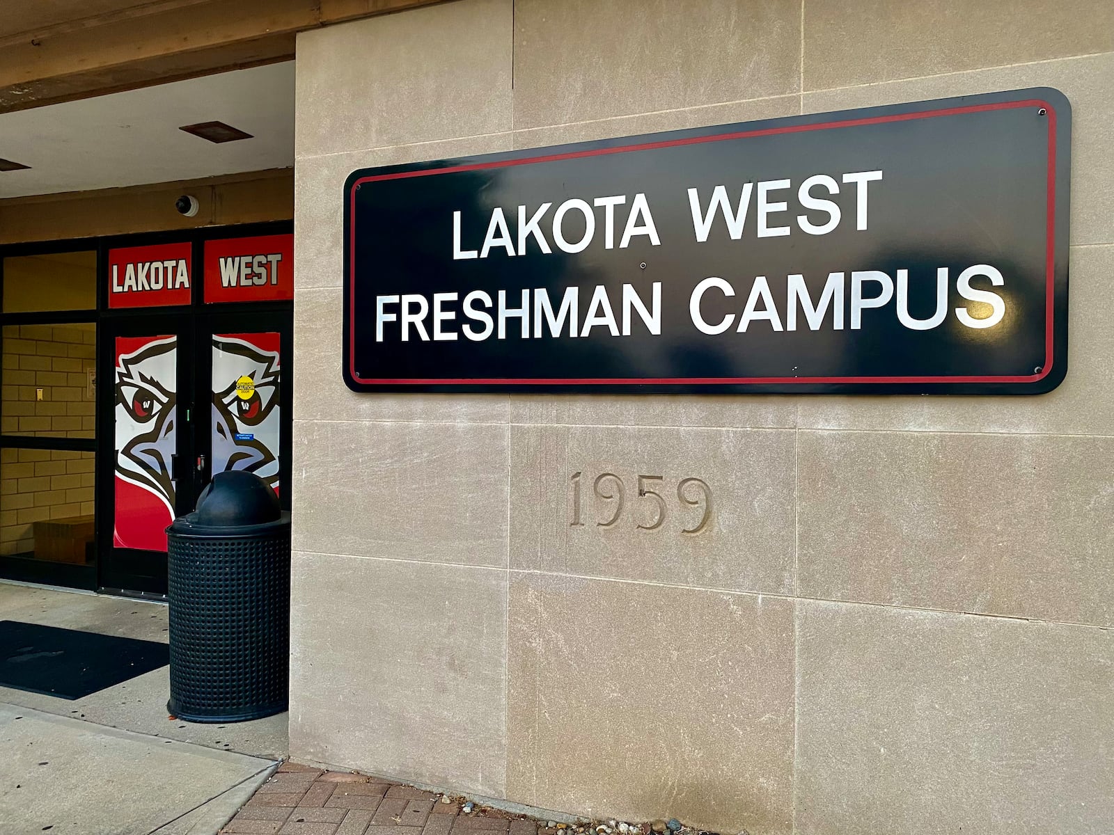 About half of Lakota Schools’ 17,000 students Thursday began the new school year in the district’s 21 school buildings spread throughout West Chester and Liberty townships. A tax issue is on the fall ballot to replace some older schools. Opened in 1959 as Lakota’s original high school, in recent decades the now 66-year-old Lakota West Freshman School is one of oldest in the school system. (Photo By Michael D. Clark/Journal-News)